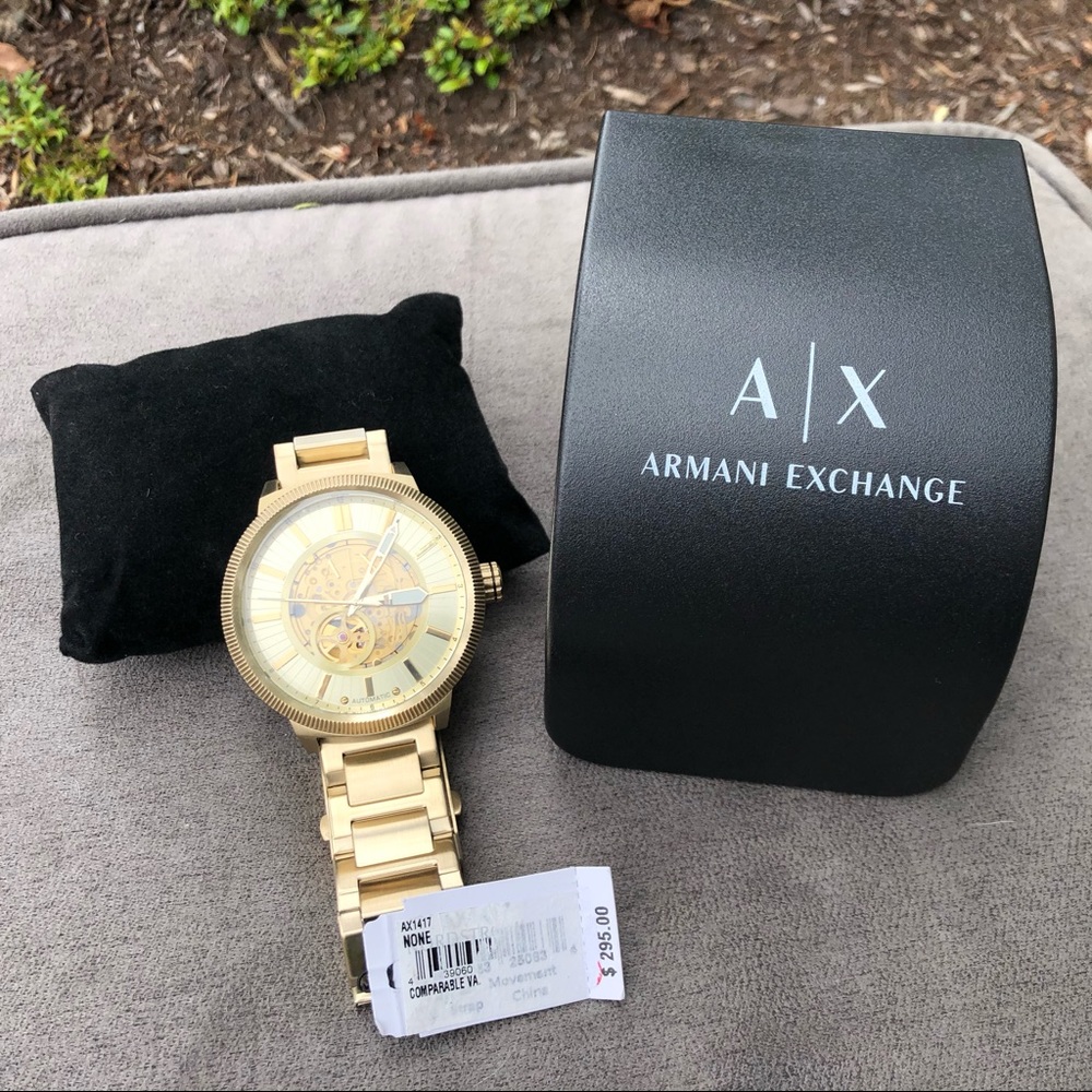 LAST ONE Armani Exchange Classic Skeleton Watch - Picture 3 of 8